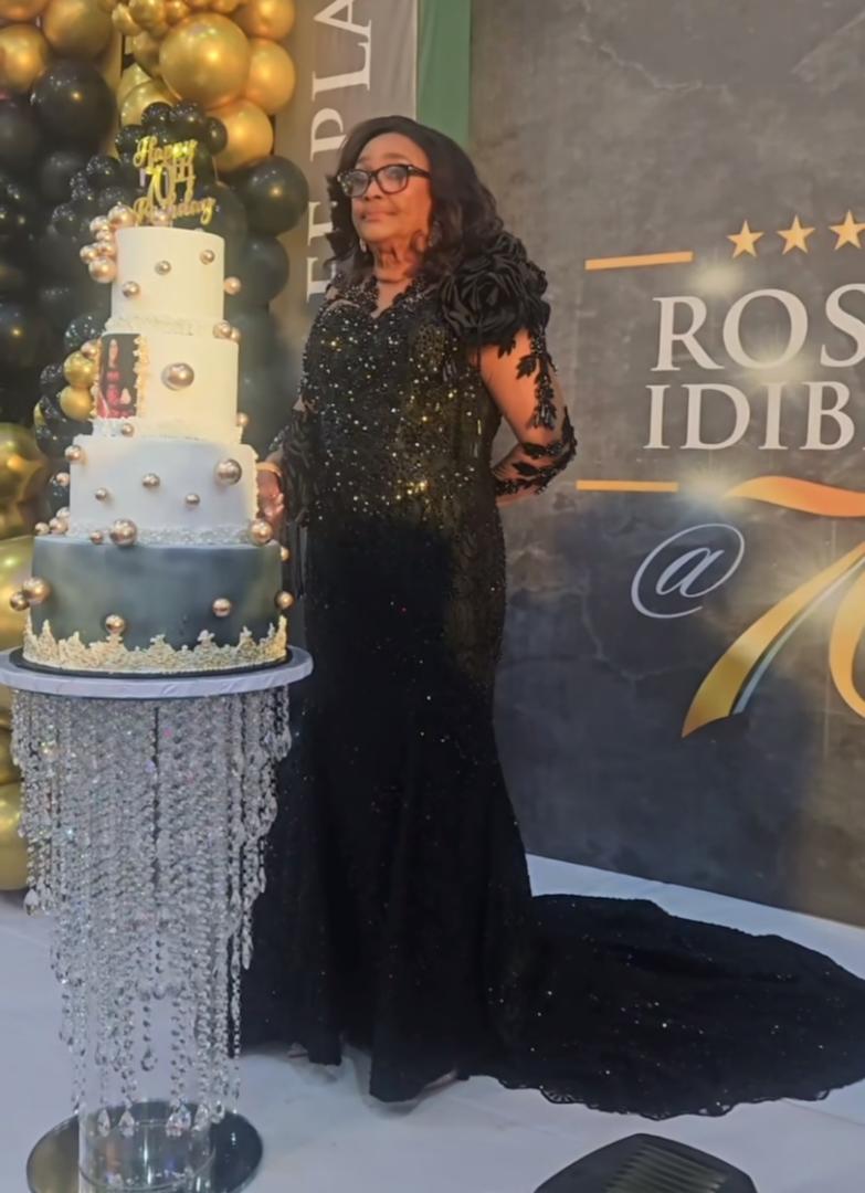Photos and videos from singer 2Face Idibia?s mum?s 70th birthday party
